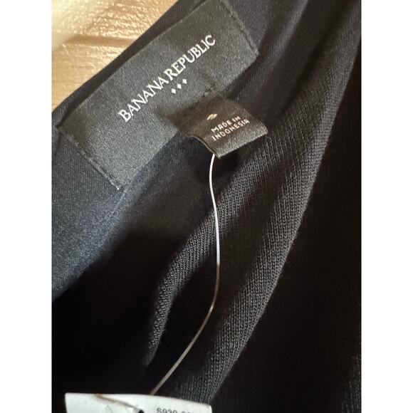 Banana Republic Factory TENCEL™ KNEE-LENGTH DRESS small NWT little black  dress - Picture 7 of 11